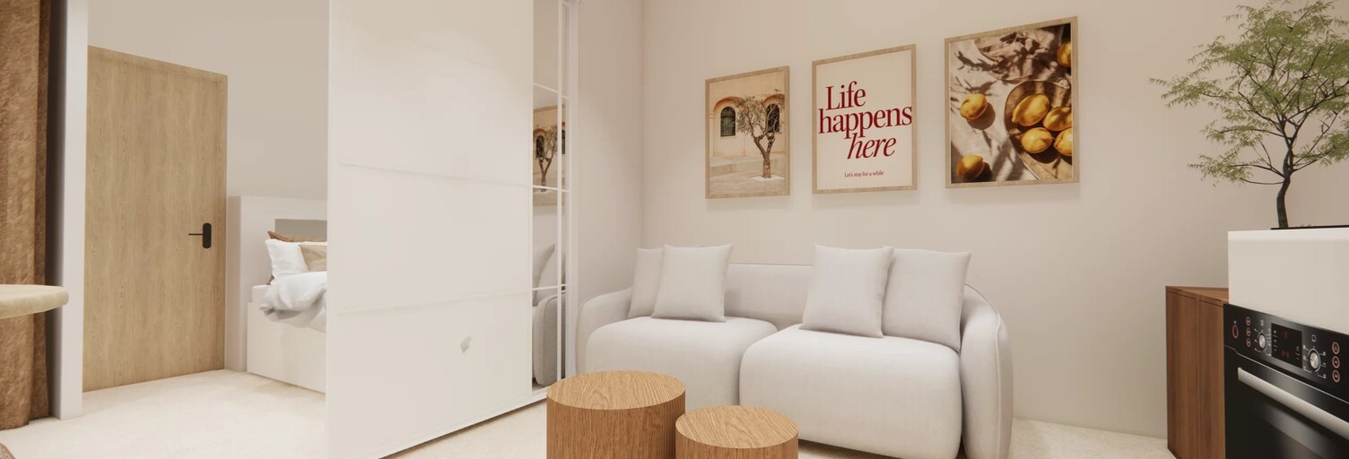 Appartement 1 Pièce 23 m² à vendre à Nice (06000)