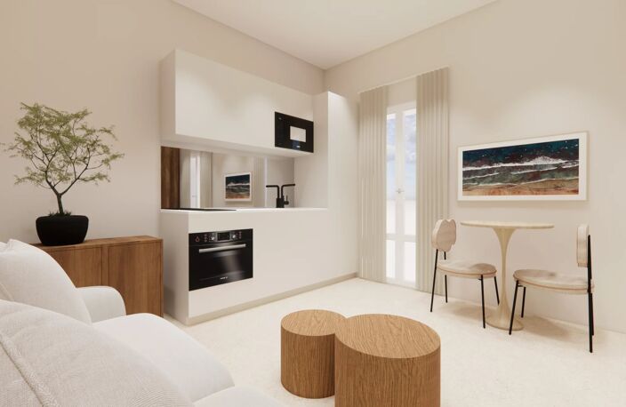 Studio rénové meublé balcon, cave, marché libération — photo 2