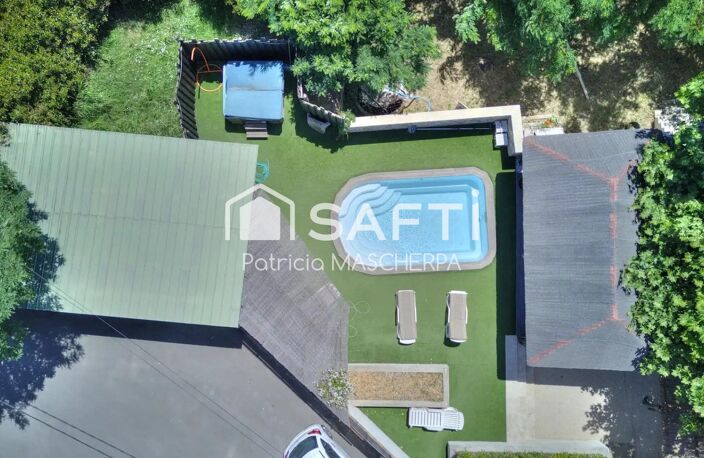 FREJUS JOLIE VILLA 3 CHAMBRES AVEC PISCINE POOL HOUSE JARDIN ET BOULODROME — photo 2