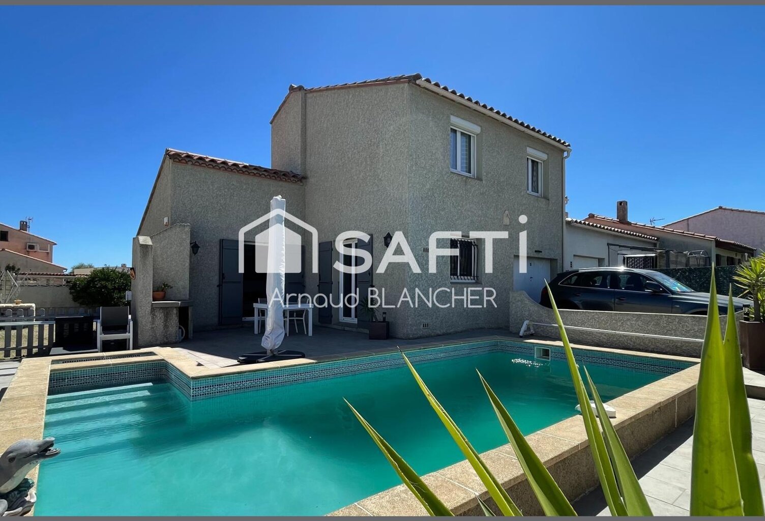 Villa avec piscine, trois chambres + bureau et garage. — photo 1
