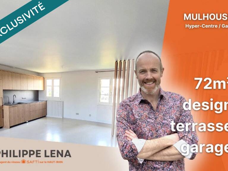 F3 design, 72 m², 2 chambres, Bas Rebberg / gare — photo 1