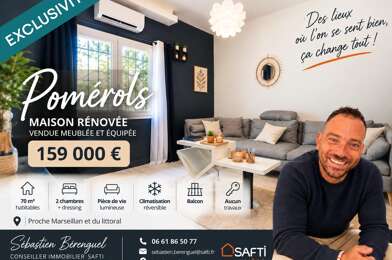 Maison 3 pièces 159000 €