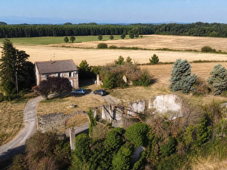 Maison de caractère en galet et en brique rouge T6 - 194.71 m² - MAZERES — photo 1