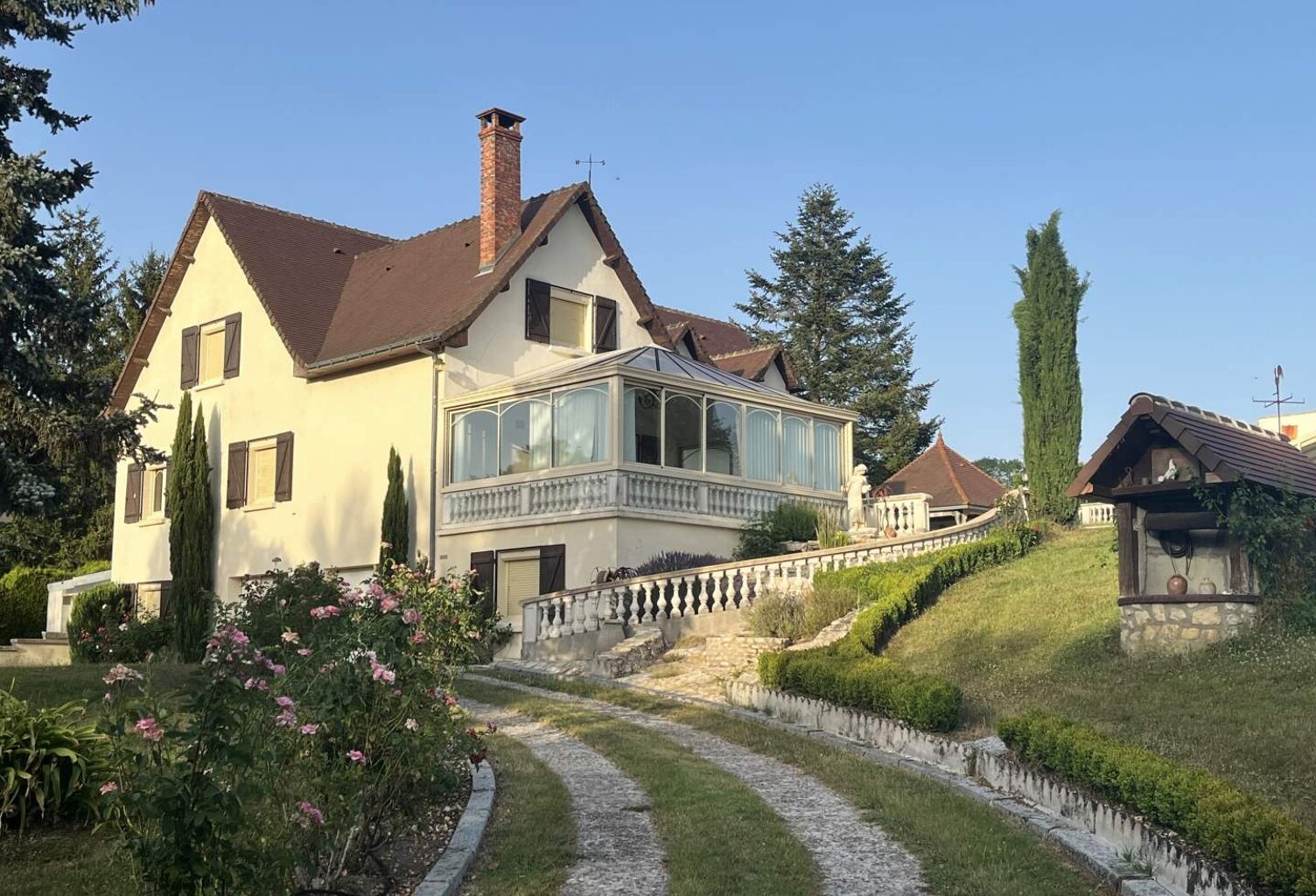 Vente maison 10 pièces 250 m² Chambourg-sur-Indre (37310) — photo 1