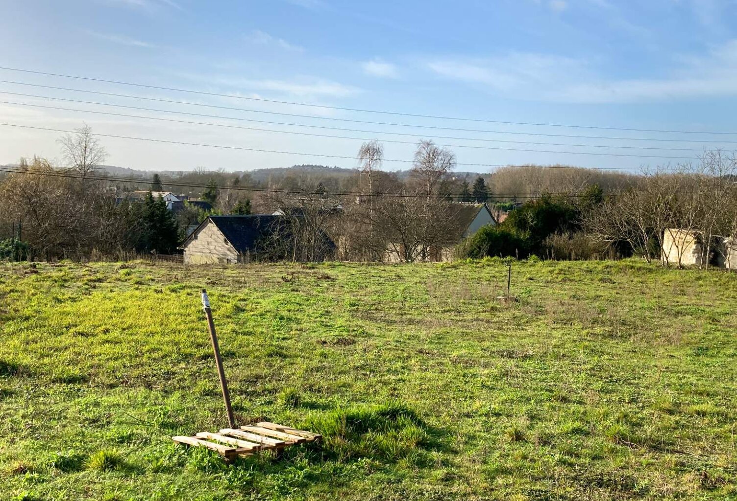 Vente terrain  854 m² Beaulieu-lès-Loches (37600) — photo 1