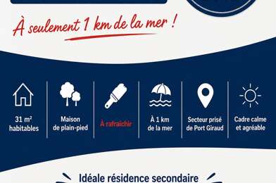 Maison 2 pièces 138000 €