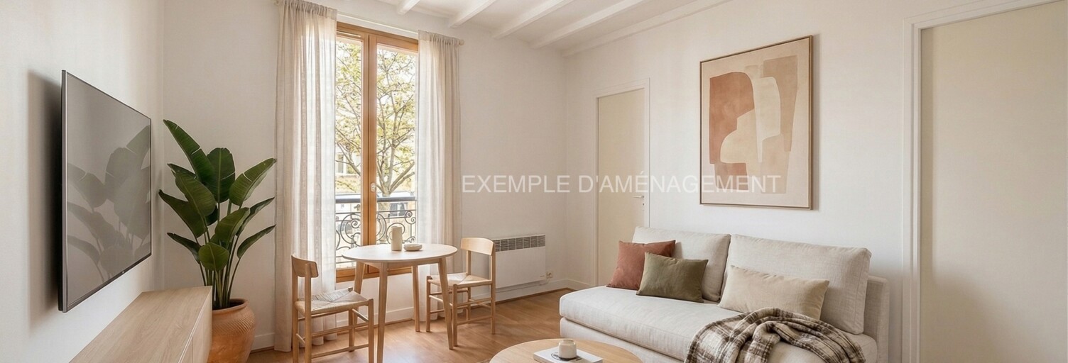 Appartement 2 Pièces 28 m² à vendre à Paris 15 (75015)