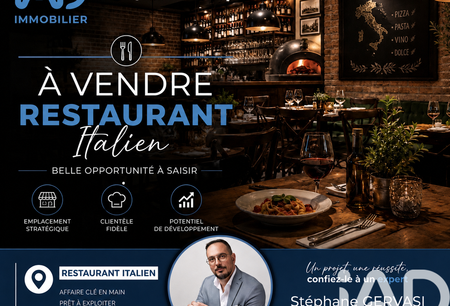 Vente Restaurant 300 m&sup2; — photo 1