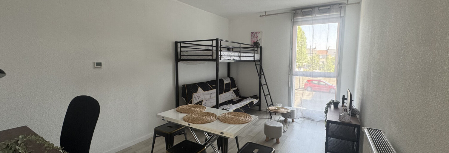 Appartement 1 Pièce 25 m² à louer à Tours (37000)