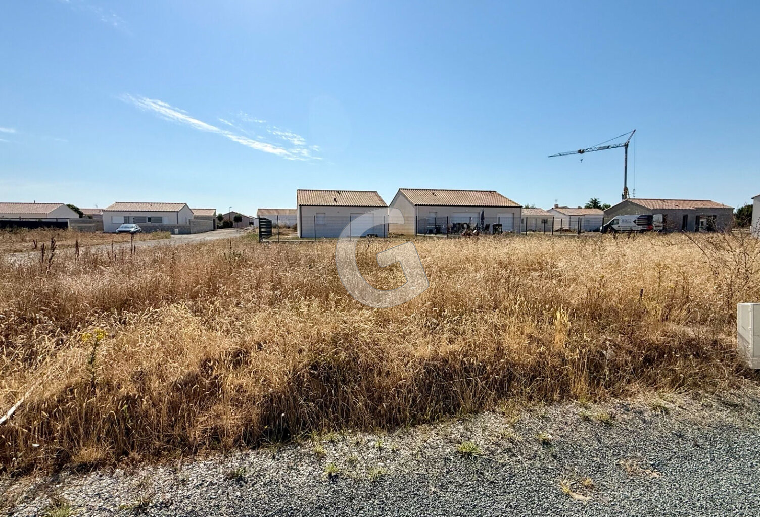 TERRAIN A BATIR - VIABILISÉ - 339 M² - A VENDRE - SAINT VINCENT SUR JARD — photo 1