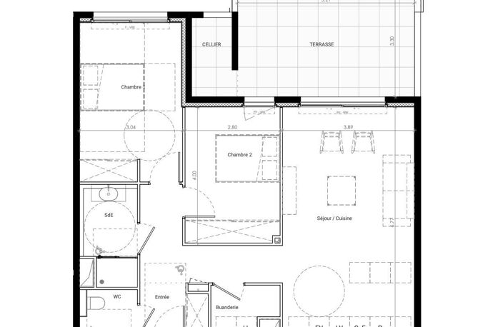 Vente Appartement 3 pièces — photo 3