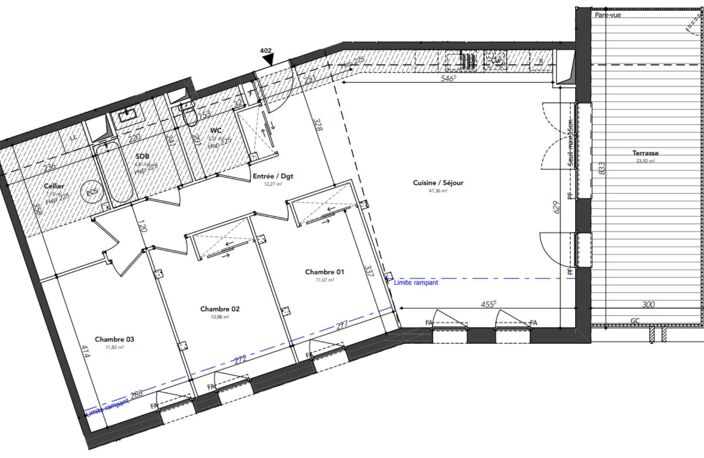 Vente Appartement 4 pièces — photo 4