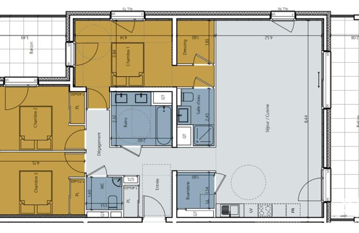 Vente Appartement 4 pièces — photo 5