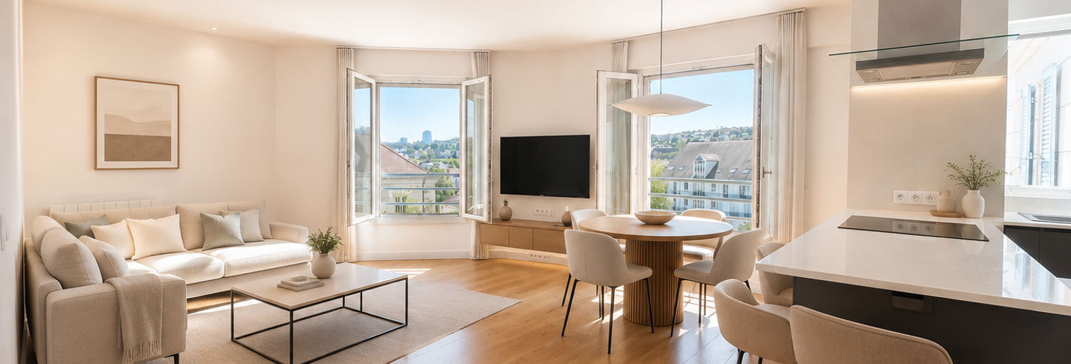 Appartement 2 Pièces 52 m² à vendre à Rueil-Malmaison (92500)