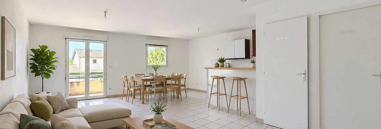Appartement 3 Pièces 66 m² à vendre à Genas (69740)