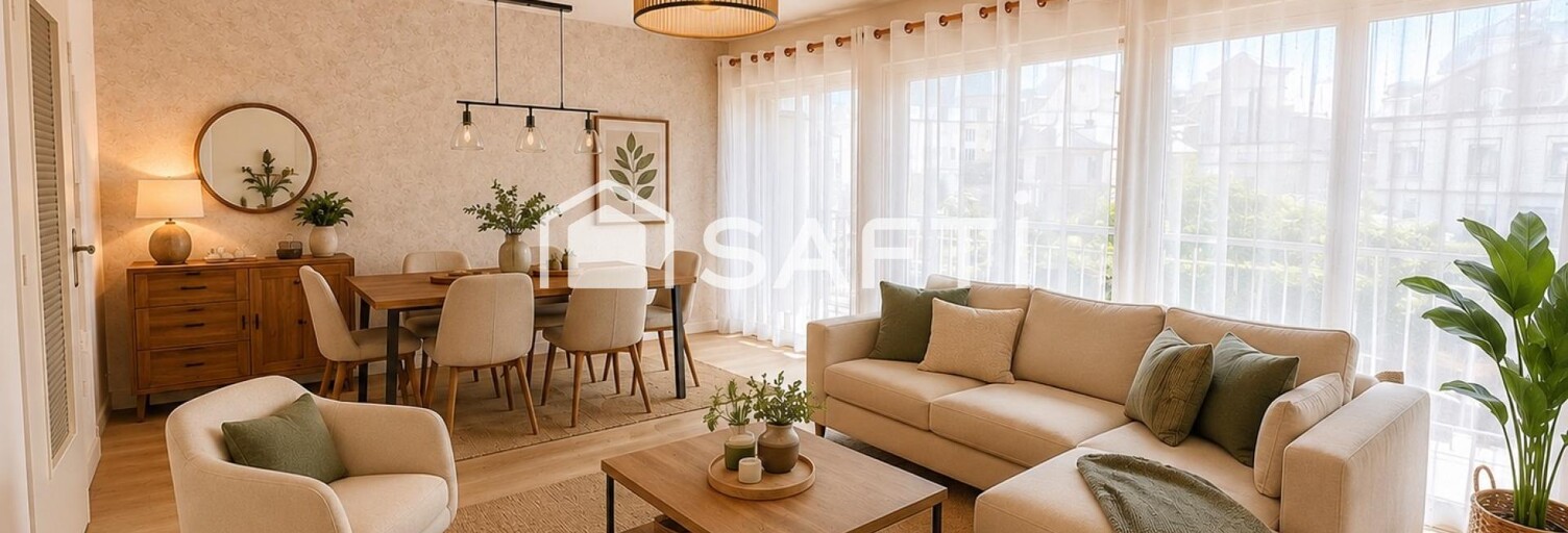 Appartement 3 Pièces 76 m² à vendre à Lisieux (14100)
