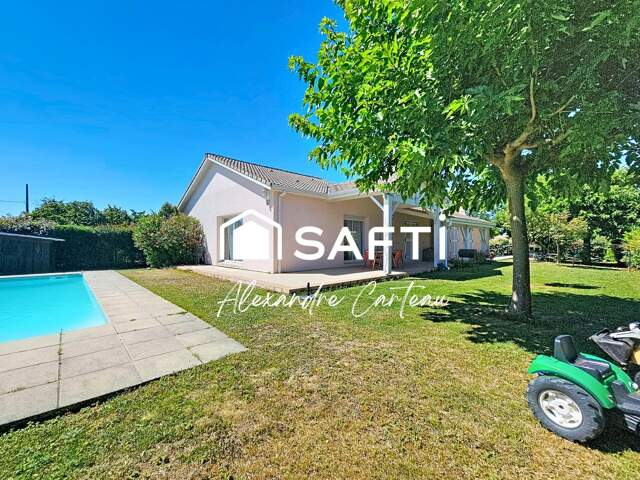 Grande maison 5 chambres, piscine, terrain 1200 m² — photo du bien