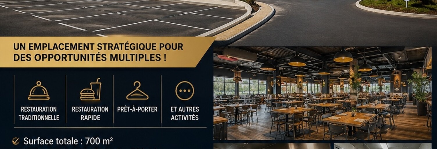 Commerce  720 m² à vendre à Saint-Brieuc (22000)