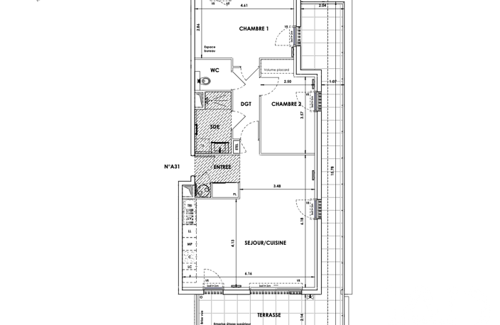Vente Appartement 3 pièces — photo 5