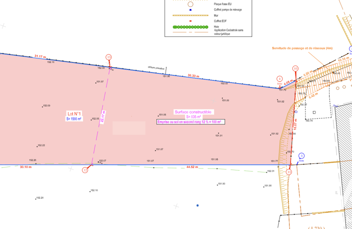 Vente Terrain à bâtir 1 500 m&sup2; — photo 2