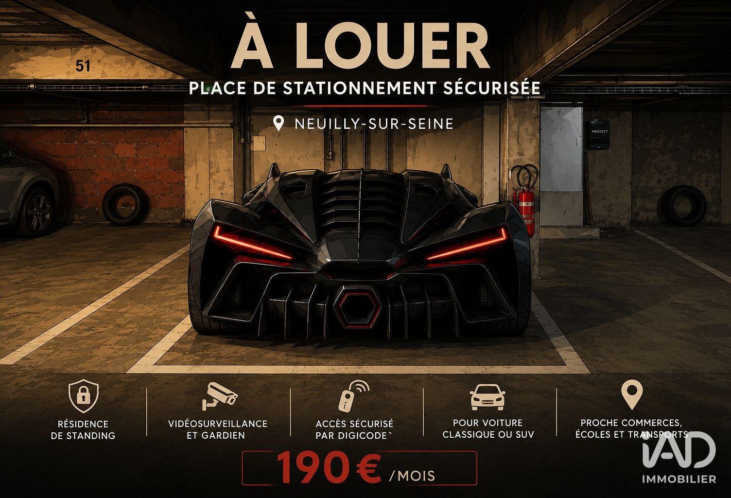 Location Parking 13 m&sup2; — photo 1