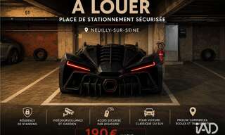 Garage  13 m² à louer à Neuilly-sur-Seine (92200)