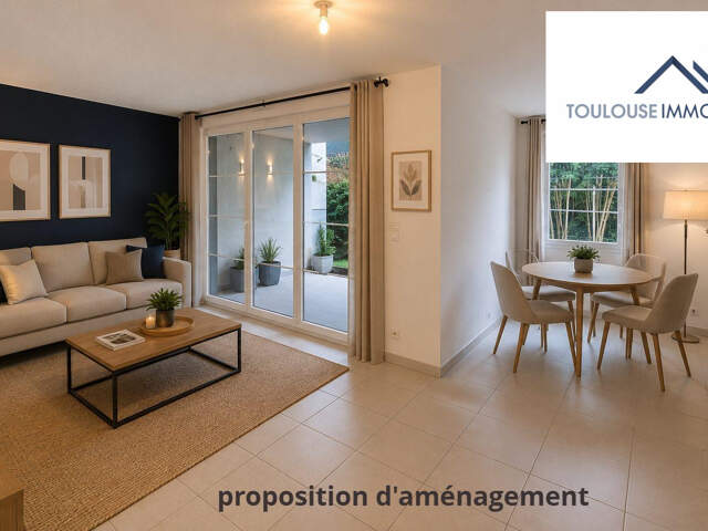 appartement T3 avec jardin — photo du bien
