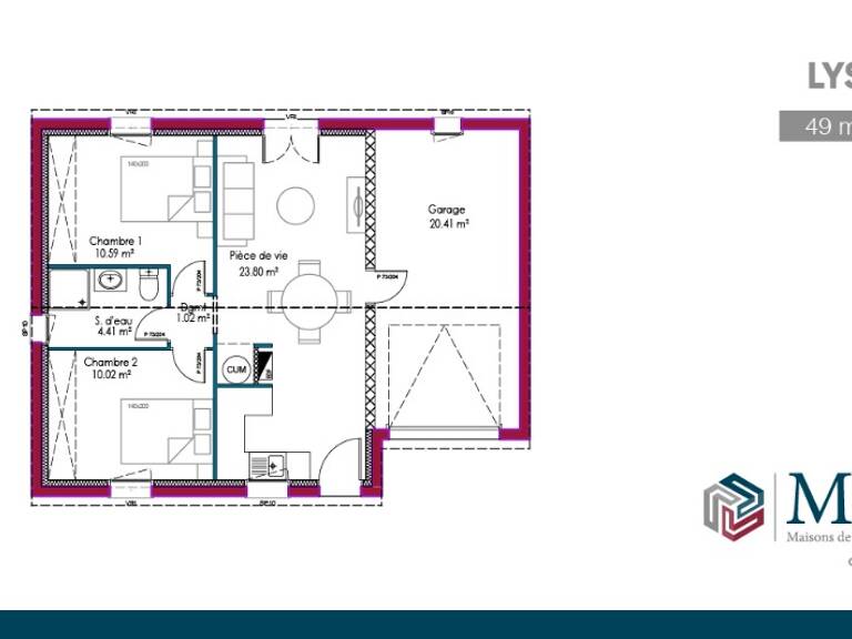 Maison à construire à Parentis-en-Born (40160) — photo 1
