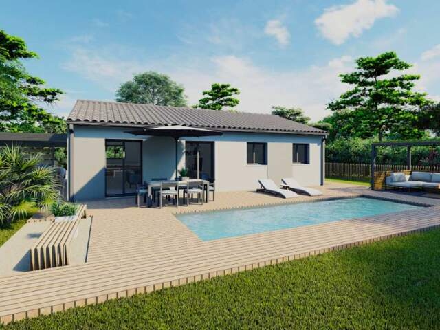 Maison à construire à Castres-Gironde (33640) — photo du bien