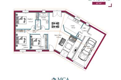 Maison 4 pièces 313600 €