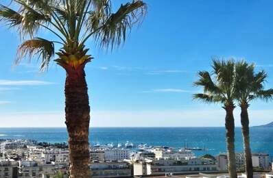 CANNES BASSE CALIFORNIE - DERNIER ETAGE - TERRASSE - VUE MER PAN — photo du bien