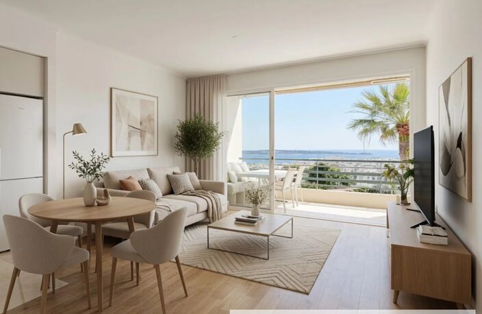 CANNES BASSE CALIFORNIE - DERNIER ETAGE - TERRASSE - VUE MER PAN — photo 4
