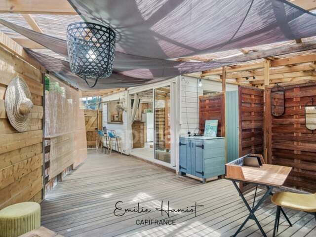A louer - Case-Pilote - Maisonnette en bois de type  Studio Bis — photo du bien