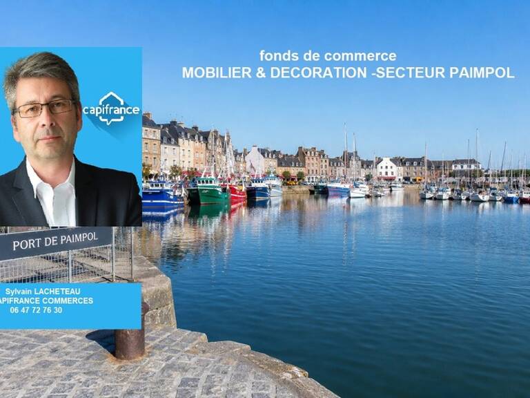 SECTEUR PAIMPOL- FONDS DE COMMERCE MOBILIER-DECORATION — photo 1