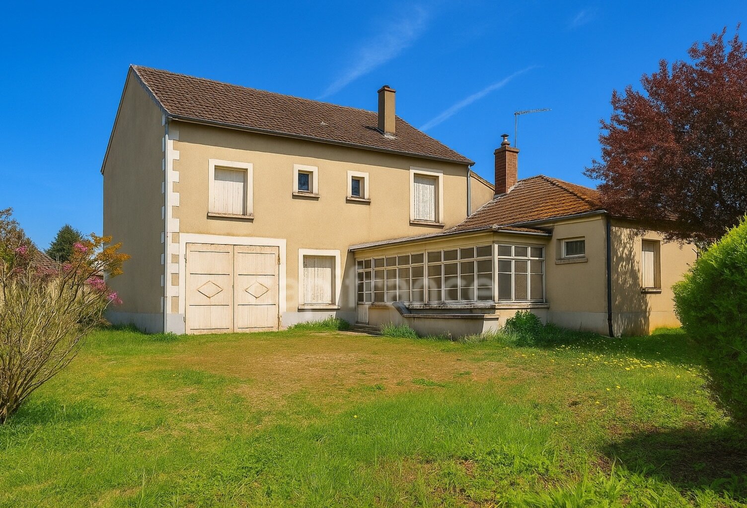 Virginie MASSON Capifrance vous propose en exclusivité - Chemilly-sur-Yonne – Maison de caractère 130m² avec jardin, garage et dépendance — photo 1