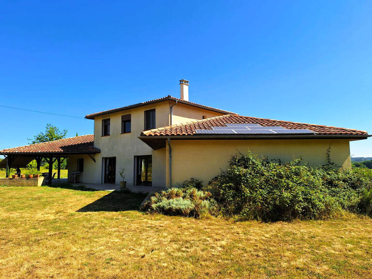   BOUZON-GELLENAVE – MAISON D’ARCHITECTE 250 M² – 4 CHAMBRES – 5 000 M² DE TERRAIN – GÉOTHERMIE – PANNEAUX SOLAIRES — photo 1