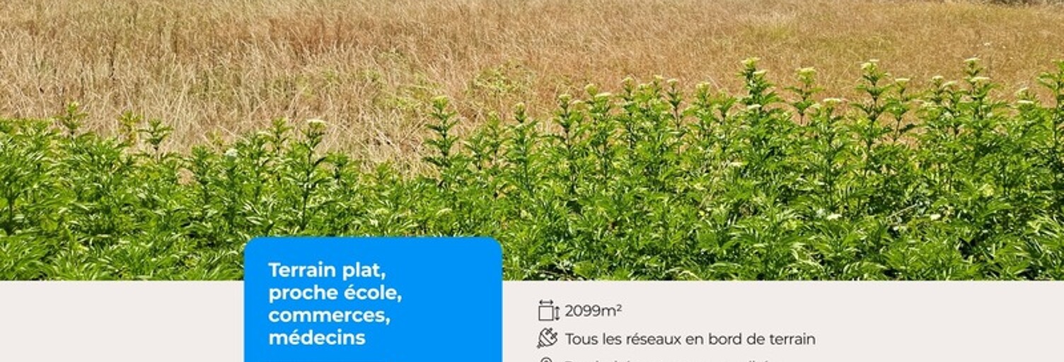 Terrain  2099 m² à vendre à Malause (82200)