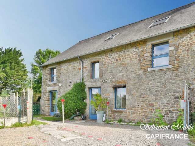 Maison (2 logements) à vendre 7 pièces ROZ SUR COUESNON (35) en Baie du Mont Saint Michel — photo du bien