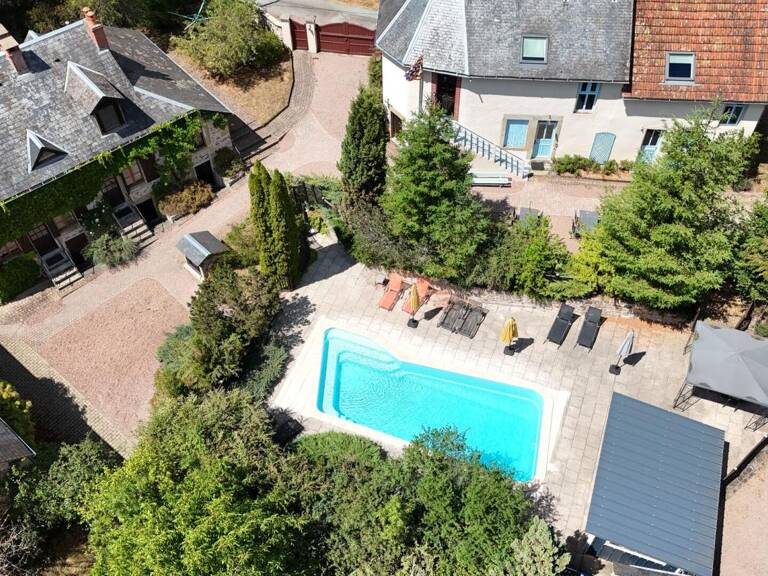 Idéal chevaux, projet touristique ou familial Propriété à vendre sur 2 ha 83 a 87 ca avec piscine au coeur du Morvan — photo 1