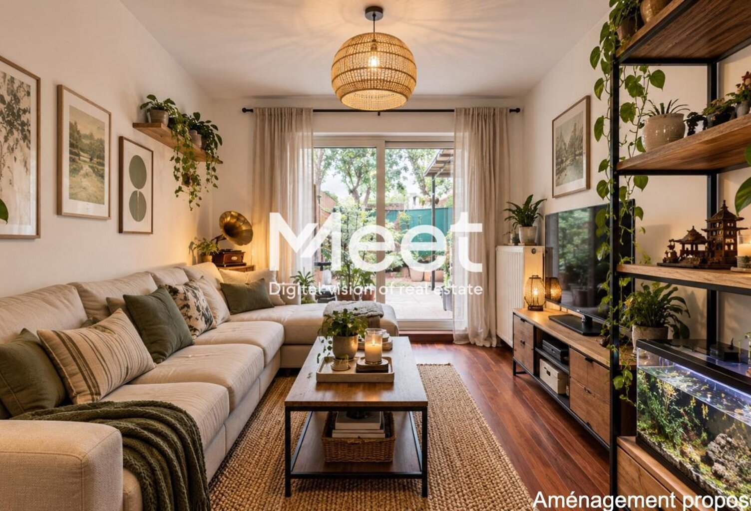EXCLUSIVITÉ - VITRY SUR SEINE - APPARTEMENT 2 PIÈCES DE 41 M² AVEC JARDIN PRIVATIF - VENDU LOUÉ — photo 1