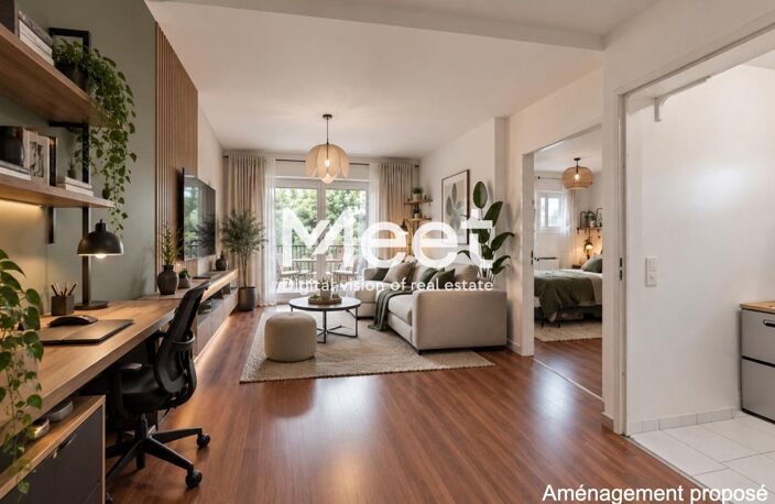 EXCLUSIVITÉ - VITRY SUR SEINE - APPARTEMENT 2 PIÈCES DE 41 M² AVEC JARDIN PRIVATIF - VENDU LOUÉ — photo 3