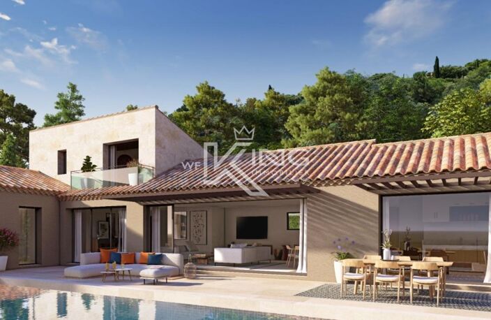 LES ISSAMBRES – VUE MER | PROJET DE VILLA CONTEMPORAINE AVEC PERMIS ACCORDÉ — photo 2