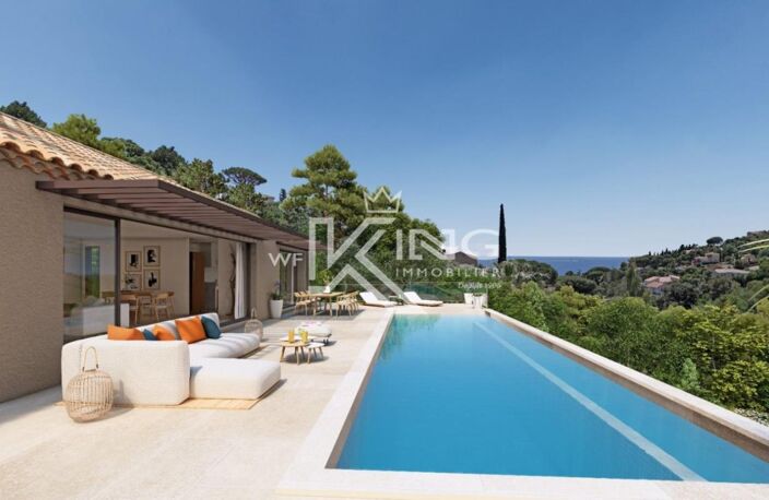 LES ISSAMBRES – VUE MER | PROJET DE VILLA CONTEMPORAINE AVEC PERMIS ACCORDÉ — photo 3