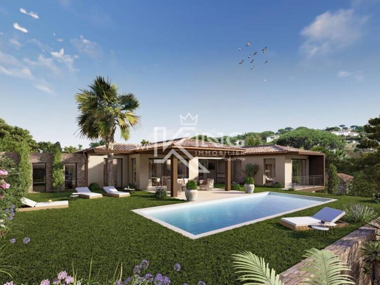 sainte maxime   | PROJET DE VILLA CONTEMPORAINE AVEC PERMIS ACCORDÉ — photo 1