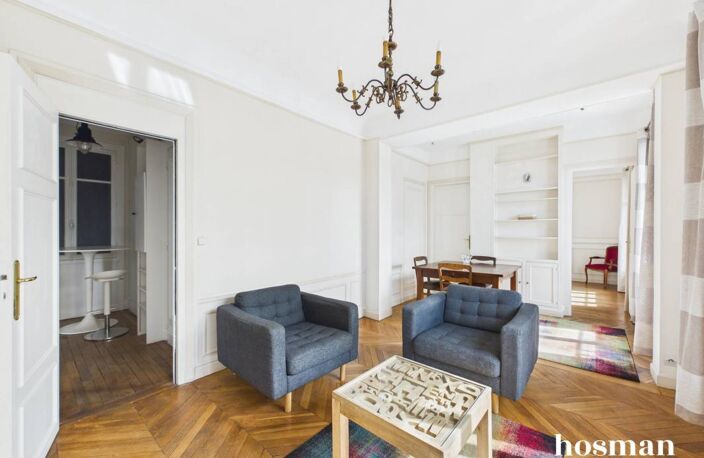 Appartement 3 pièces 2 chambres de 59 m² - Quai Louis Blériot, balcon, lumineux, sud-est — photo 2