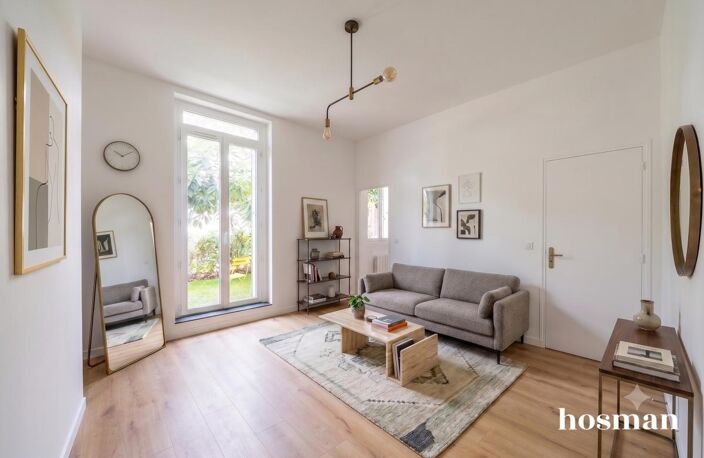 Appartement 2 pièces de 39 m² - Jardin privé sans vis à vis de 38m²- Rue de l'Ourcq, Paris 19ème — photo 2