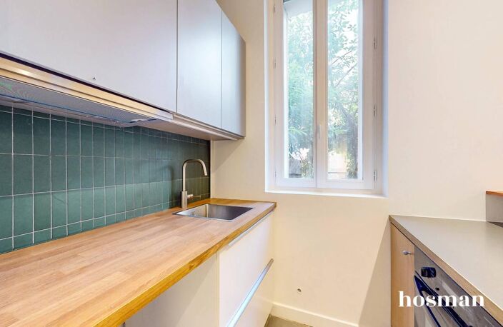 Appartement 2 pièces de 39 m² - Jardin privé sans vis à vis de 38m²- Rue de l'Ourcq, Paris 19ème — photo 3