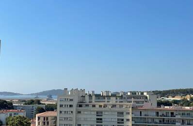 A VENDRE TOULON 83000 APPARTEMENT 4 PIECES DERNIER ETAGE ASCENSEUR VUE MER — photo du bien