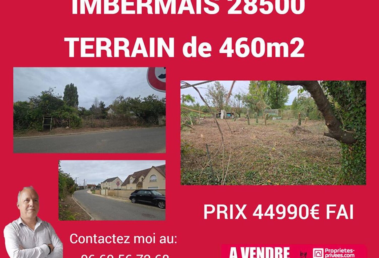 28500-Terrain constructible de 460m2 — photo 1