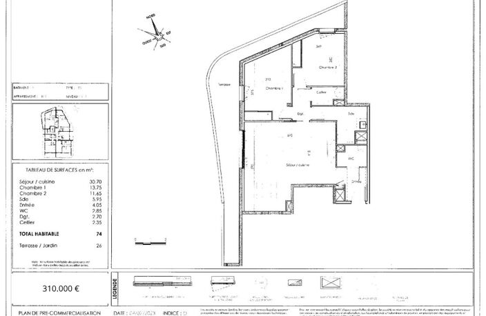 Appartement Canet En Roussillon 3 pièce(s) 74 m2 — photo 5